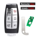 2021 Hyundai Genesis G80 / 6-Button Smart Key / PN: 95440-T1000/PN: 95440-T1200/PN: 95440-T1210 / TQ8-FOB-4F35 (AFTERMARKET)